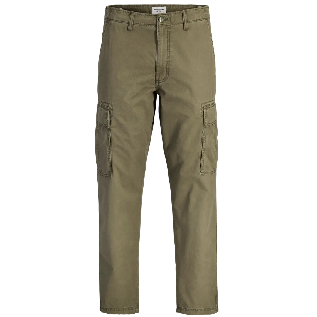 J&J Zelene Muške Pantalone JPSTKANE FRANK CARGO